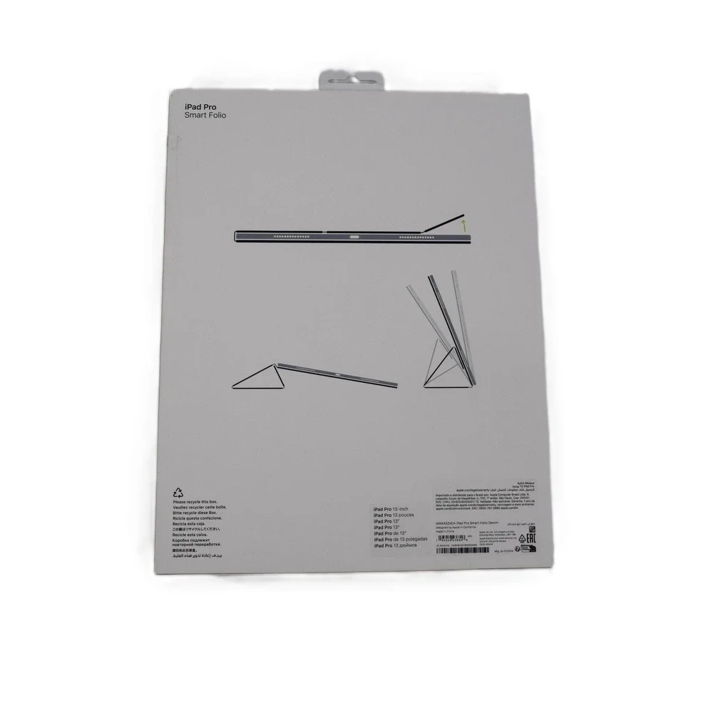Apple Smart Folio iPad Pro 13 M4 Denim Excellent Magnetic Stand W/Original Box